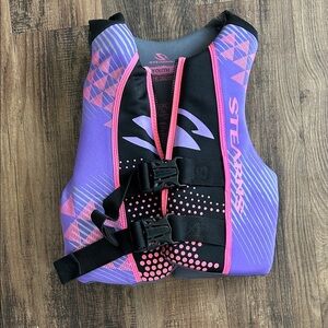 Stearns Youth Life Vest - Purple and Pink